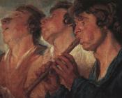 雅各布 约尔当斯 : Tres musicos ambulantes